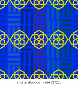 Endless abstract pattern. Background texture.  Vector illustration.