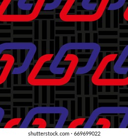 Endless abstract pattern. Background texture.  Vector illustration.