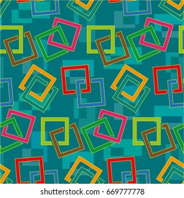 Endless abstract pattern. Background texture.  Vector illustration.
