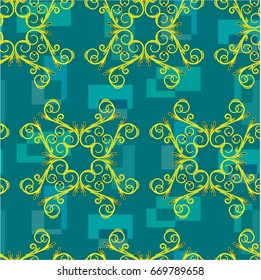 Endless abstract pattern. Background texture.  Vector illustration.