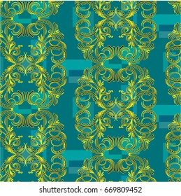 Endless abstract pattern. Background texture.  Vector illustration.