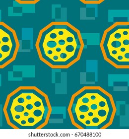 Endless abstract pattern. Background texture.  Vector illustration.