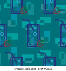 Endless abstract pattern. Background texture.  Vector illustration.