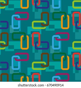 Endless abstract pattern. Background texture.  Vector illustration.