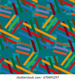 Endless abstract pattern. Background texture.  Vector illustration.