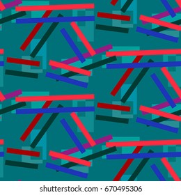 Endless abstract pattern. Background texture.  Vector illustration.