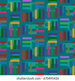 Endless abstract pattern. Background texture.  Vector illustration.