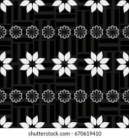 Endless abstract pattern. Background texture.  Vector illustration.