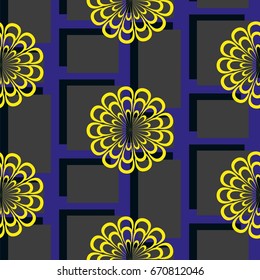 Endless abstract pattern. Background texture.  Vector illustration.