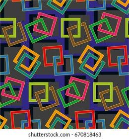Endless abstract pattern. Background texture.  Vector illustration.
