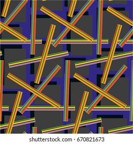 Endless abstract pattern. Background texture.  Vector illustration.
