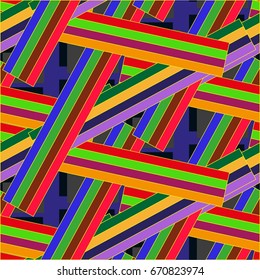 Endless abstract pattern. Background texture.  Vector illustration.