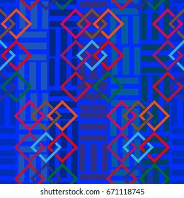 Endless abstract pattern. Background texture.  Vector illustration.