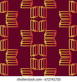 Endless abstract pattern. Background texture.  Vector illustration.