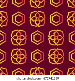 Endless abstract pattern. Background texture.  Vector illustration.