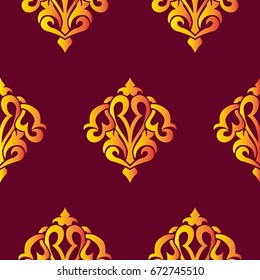 Endless abstract pattern. Background texture.  Vector illustration.