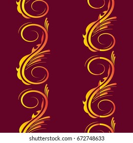Endless abstract pattern. Background texture.  Vector illustration.