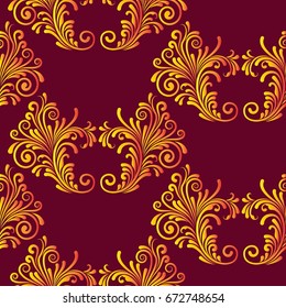 Endless abstract pattern. Background texture.  Vector illustration.