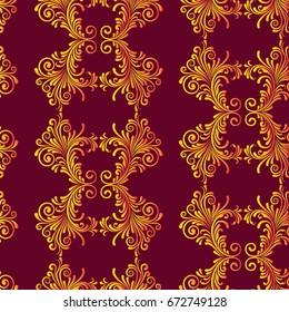 Endless abstract pattern. Background texture.  Vector illustration.