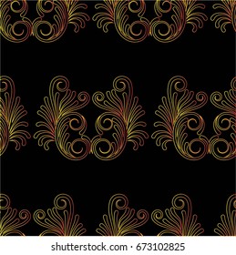 Endless abstract pattern. Background texture.  Vector illustration.