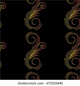 Endless abstract pattern. Background texture.  Vector illustration.