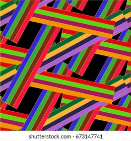 Endless abstract pattern. Background texture.  Vector illustration.