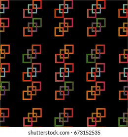 Endless abstract pattern. Background texture.  Vector illustration.