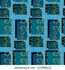 Endless abstract pattern. Background texture.  Vector illustration.
