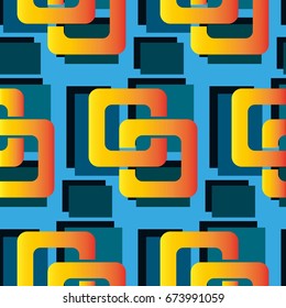 Endless abstract pattern. Background texture.  Vector illustration.