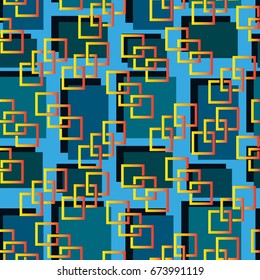 Endless abstract pattern. Background texture.  Vector illustration.