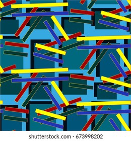 Endless abstract pattern. Background texture.  Vector illustration.