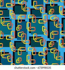 Endless abstract pattern. Background texture.  Vector illustration.