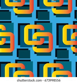 Endless abstract pattern. Background texture.  Vector illustration.