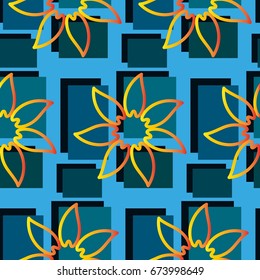 Endless abstract pattern. Background texture.  Vector illustration.