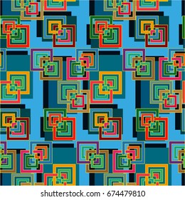 Endless abstract pattern. Background texture.  Vector illustration.