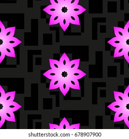 Endless abstract pattern. Background texture.  Vector illustration.