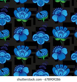 Endless abstract pattern. Background texture.  Vector illustration.