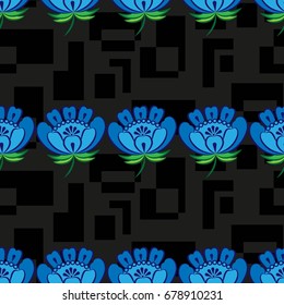Endless abstract pattern. Background texture.  Vector illustration.
