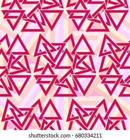Endless abstract pattern. Background texture.  Vector illustration.