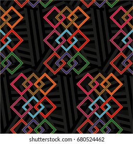 Endless abstract pattern. Background texture.  Vector illustration.
