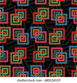 Endless abstract pattern. Background texture.  Vector illustration.