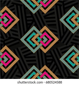 Endless abstract pattern. Background texture.  Vector illustration.