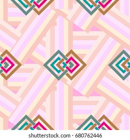 Endless abstract pattern. Background texture.  Vector illustration.
