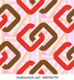 Endless abstract pattern. Background texture.  Vector illustration.