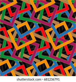 Endless abstract pattern. Background texture.  Vector illustration.