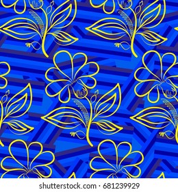 Endless abstract pattern. Background texture.  Vector illustration.