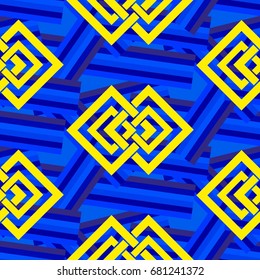 Endless abstract pattern. Background texture.  Vector illustration.