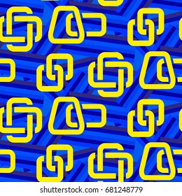 Endless abstract pattern. Background texture.  Vector illustration.