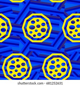 Endless abstract pattern. Background texture.  Vector illustration.