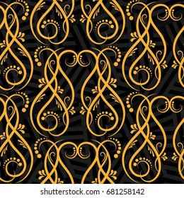 Endless abstract pattern. Background texture.  Vector illustration.